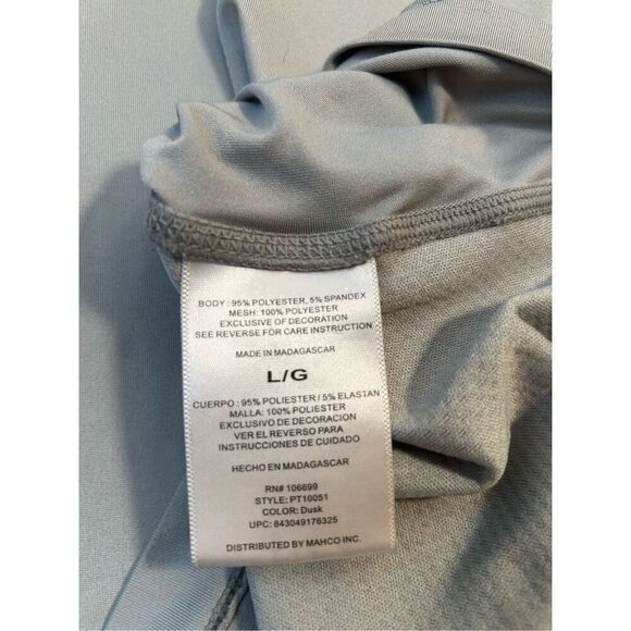Habit Solar Factor Ls gray 1/4 zipper Mens large rn#106699 UPF 40+ - Picture 12 of 12